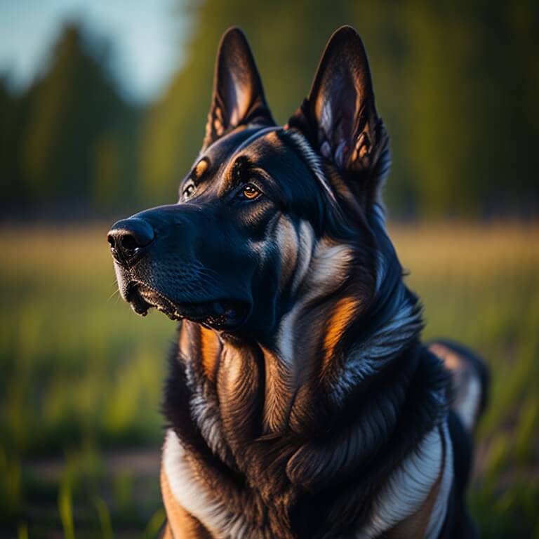 German shepherd Ai image